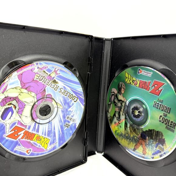 Dragon Ball Z Cooler’s Revenge & The Return of Cooler DVD Lot Funimation Anime - Picture 4 of 4